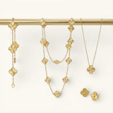Clover set gold