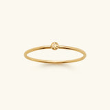 Amelia Birthstone Stacker Ring